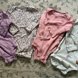 Carter's Long Sleeve Baby Bodysuit
